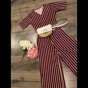 Striped Cami Top with pants